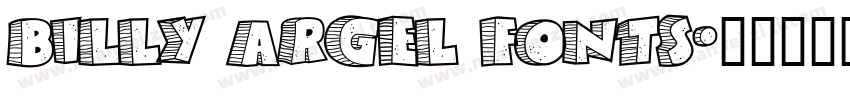 Billy Argel Fonts字体转换